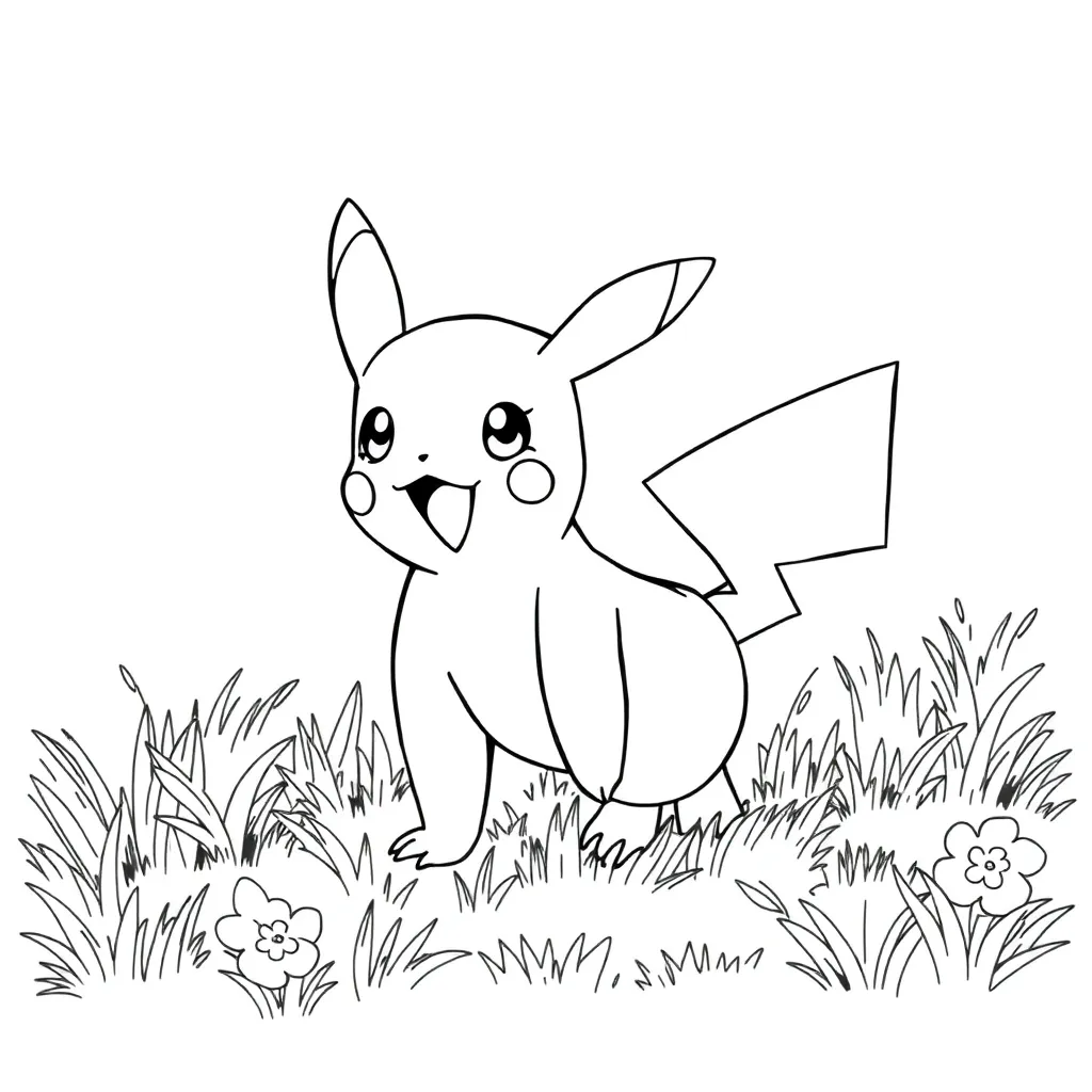 Pokemon coloring page