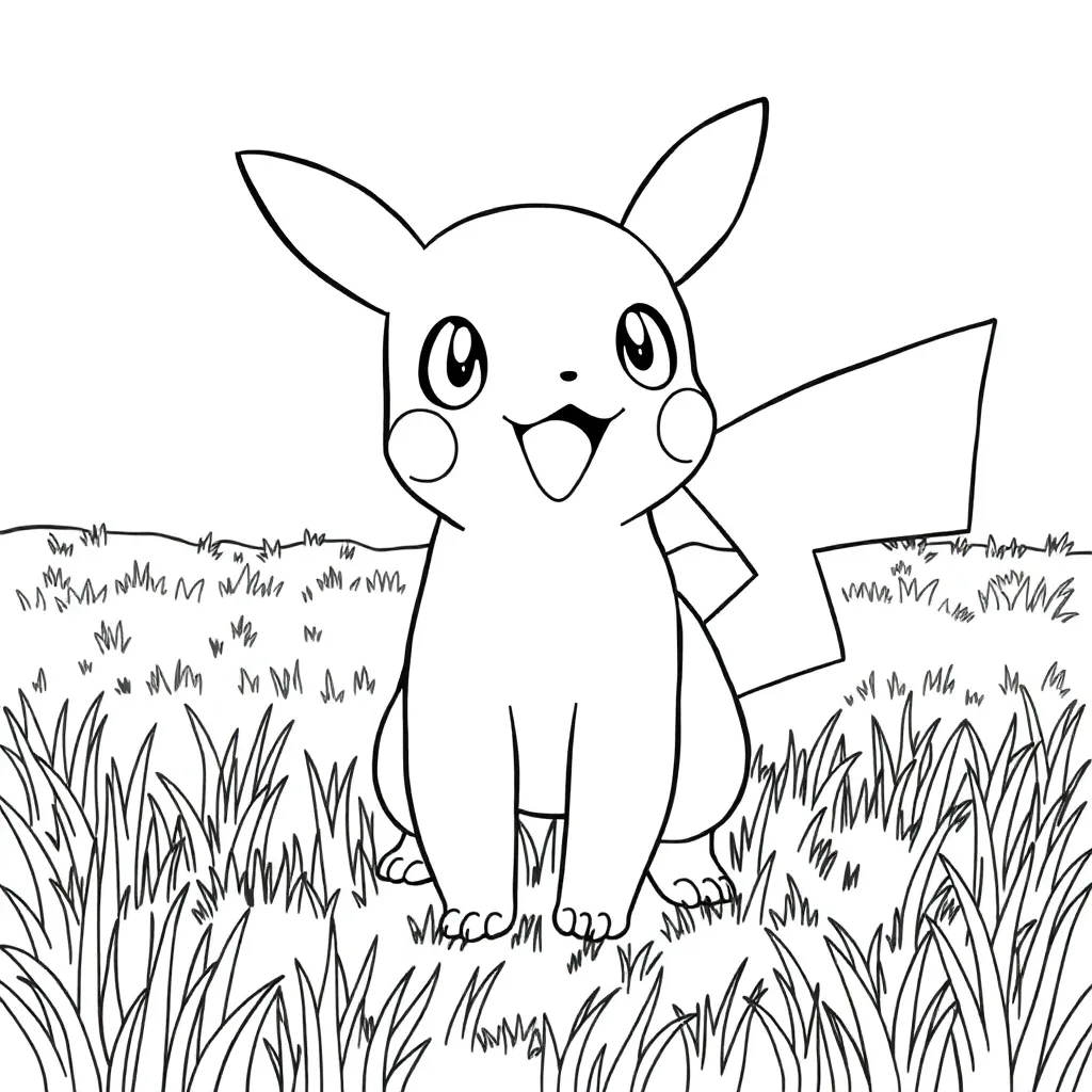 Pokemon coloring page