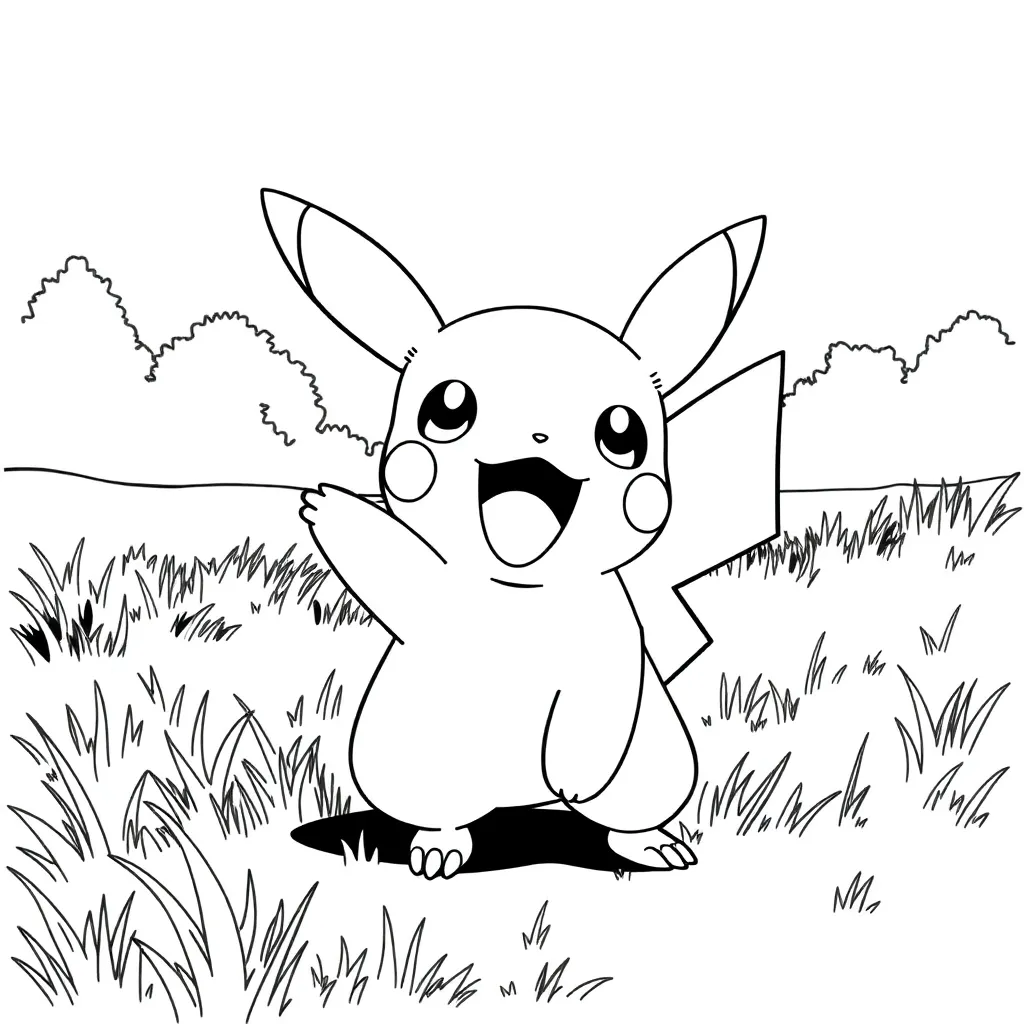 Pokemon coloring page
