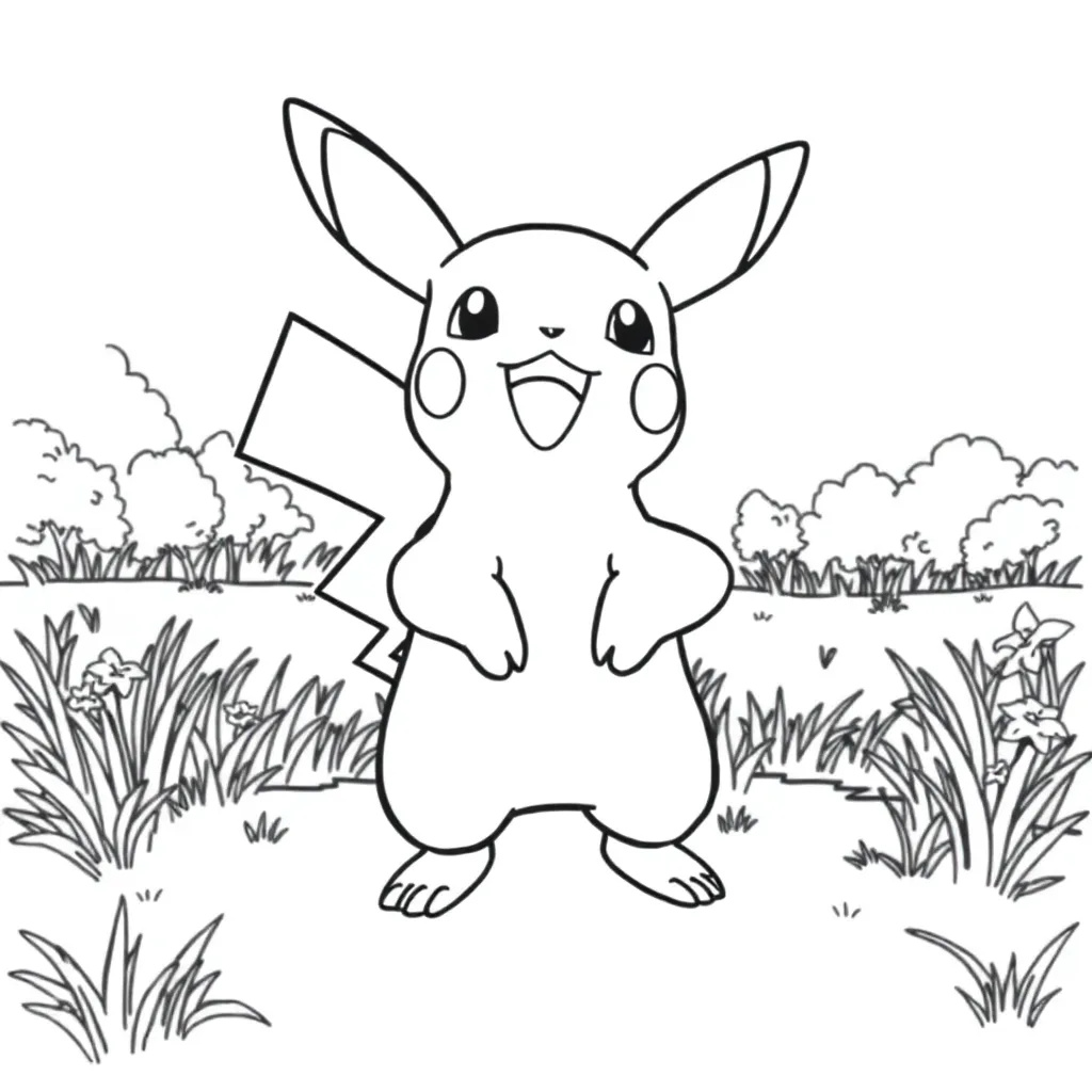 Pokemon coloring page