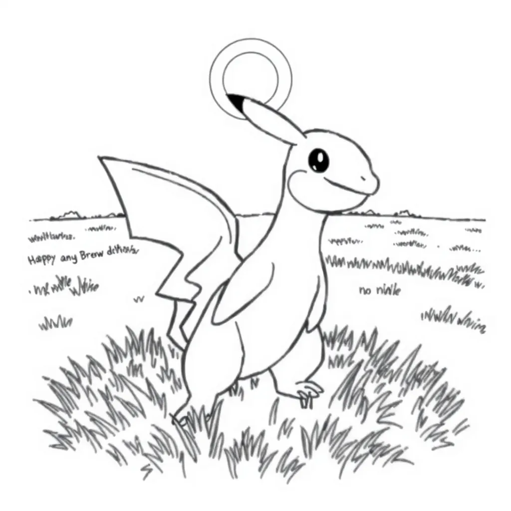 Pokemon coloring page