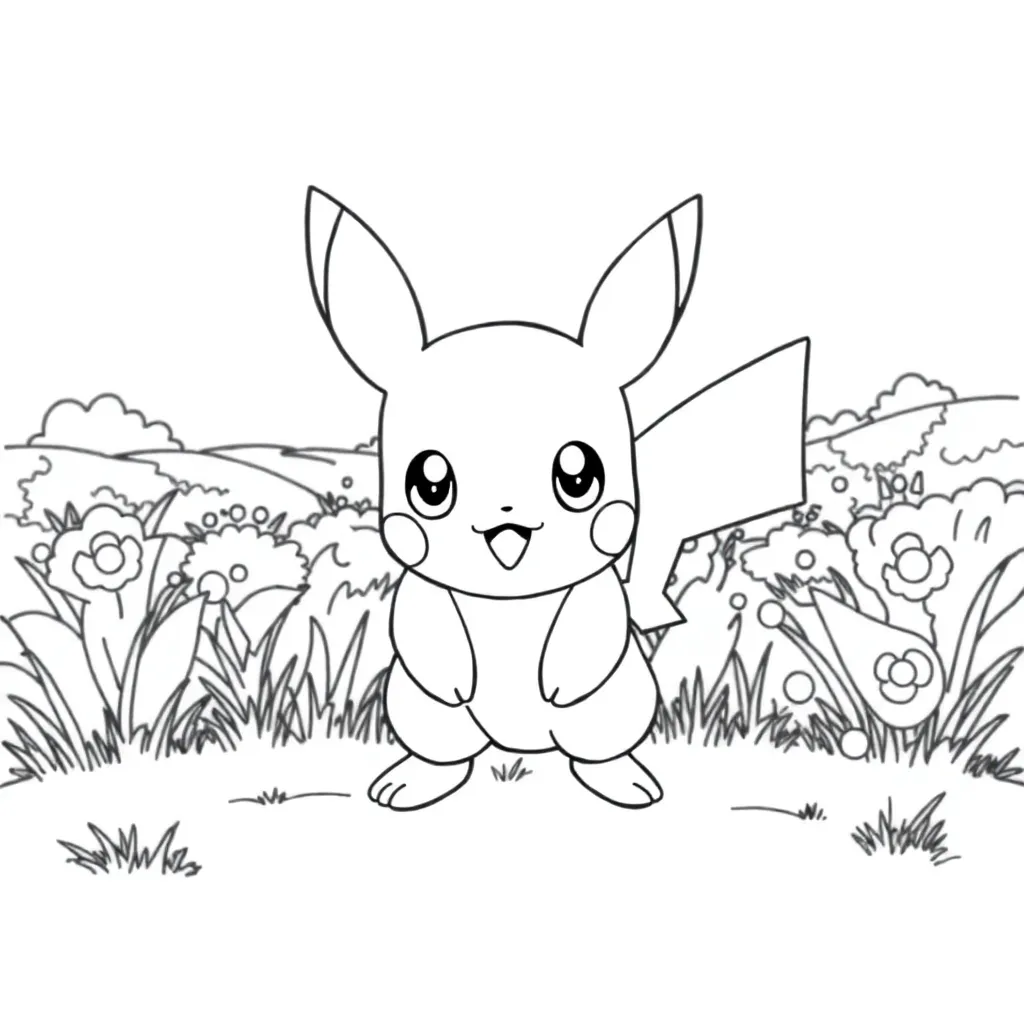 Pokemon coloring page