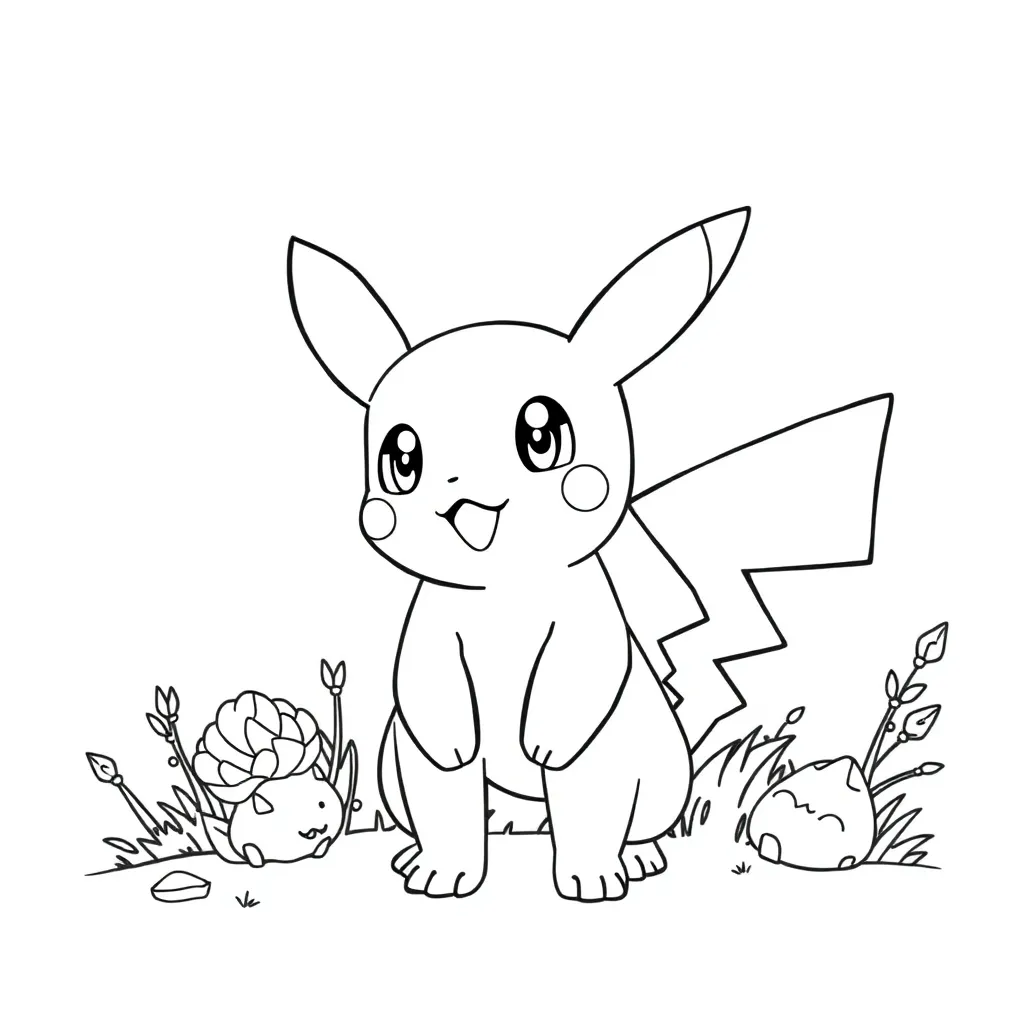 Pokemon coloring page