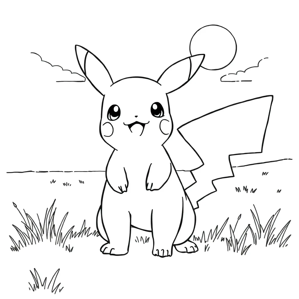 Pokemon coloring page