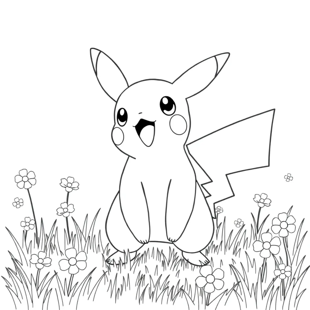 Pokemon coloring page