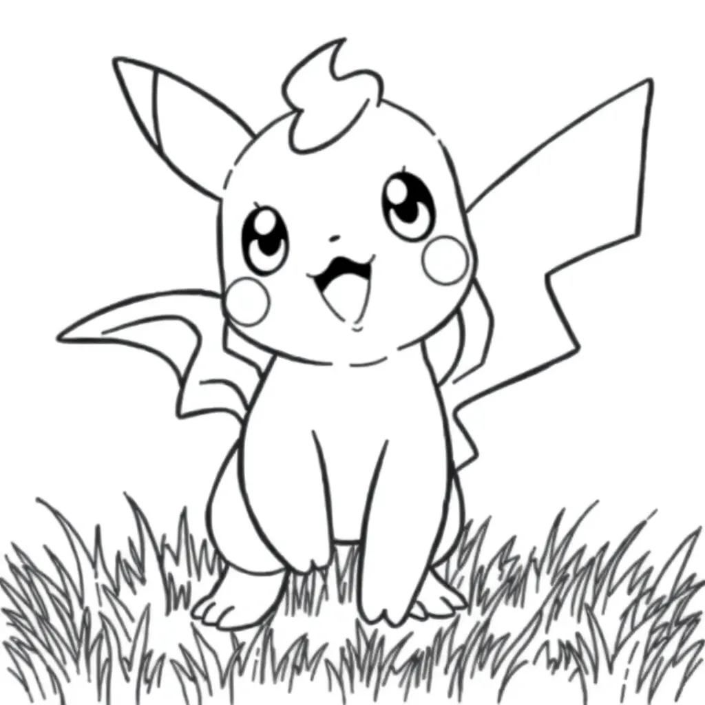 Pokemon coloring page