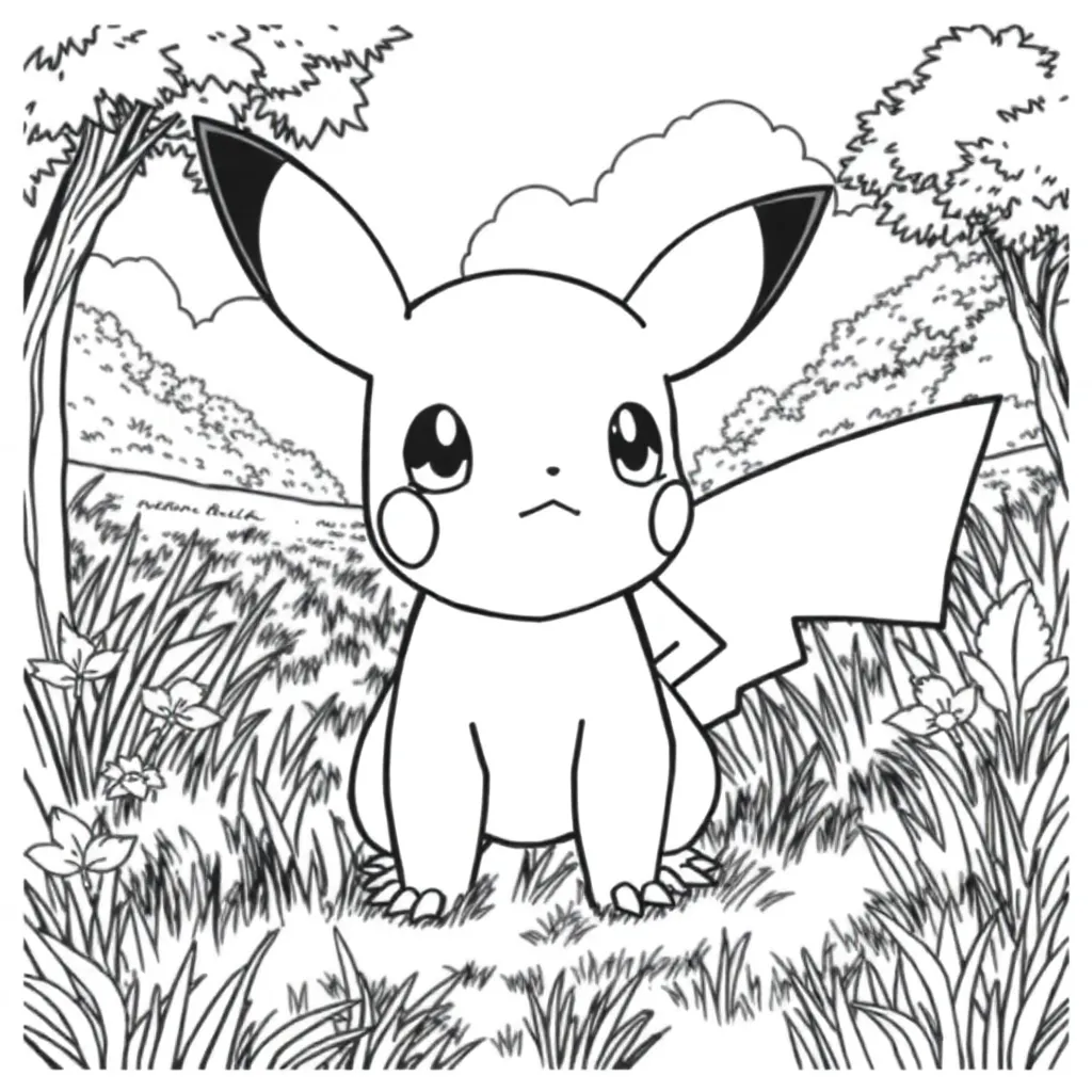 Pokemon coloring page