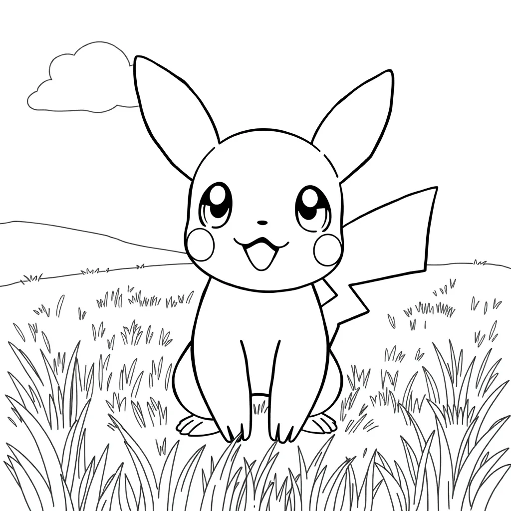Pokemon coloring page