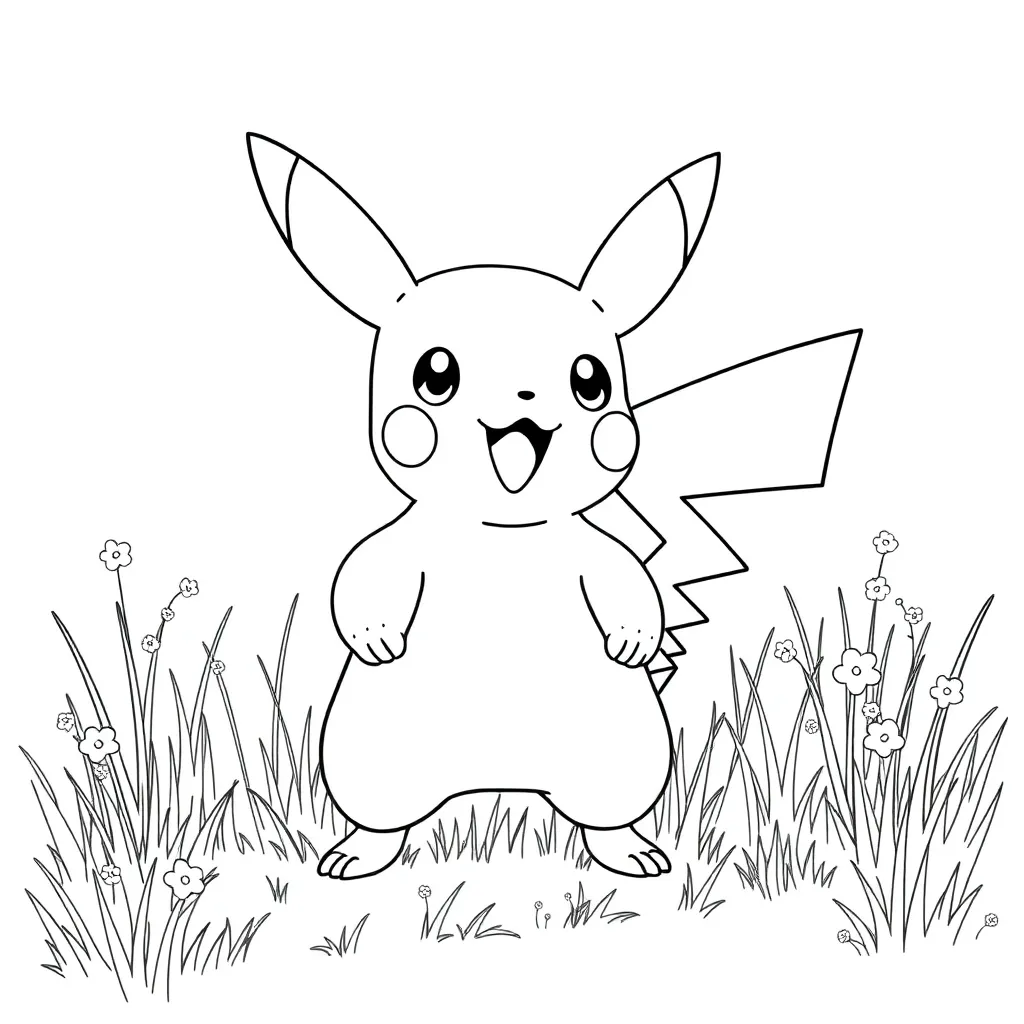Pokemon coloring page