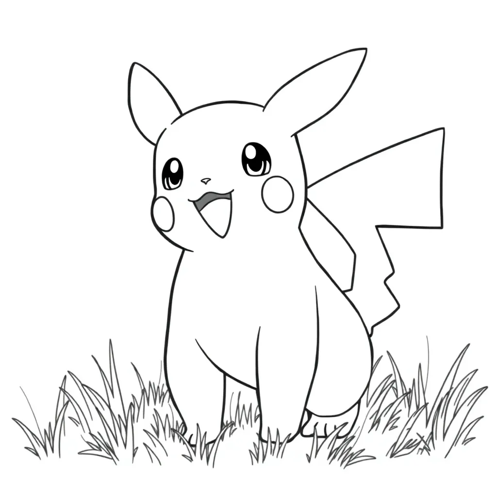 Pokemon coloring page