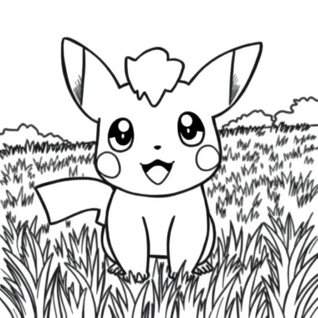 Pokemon coloring page