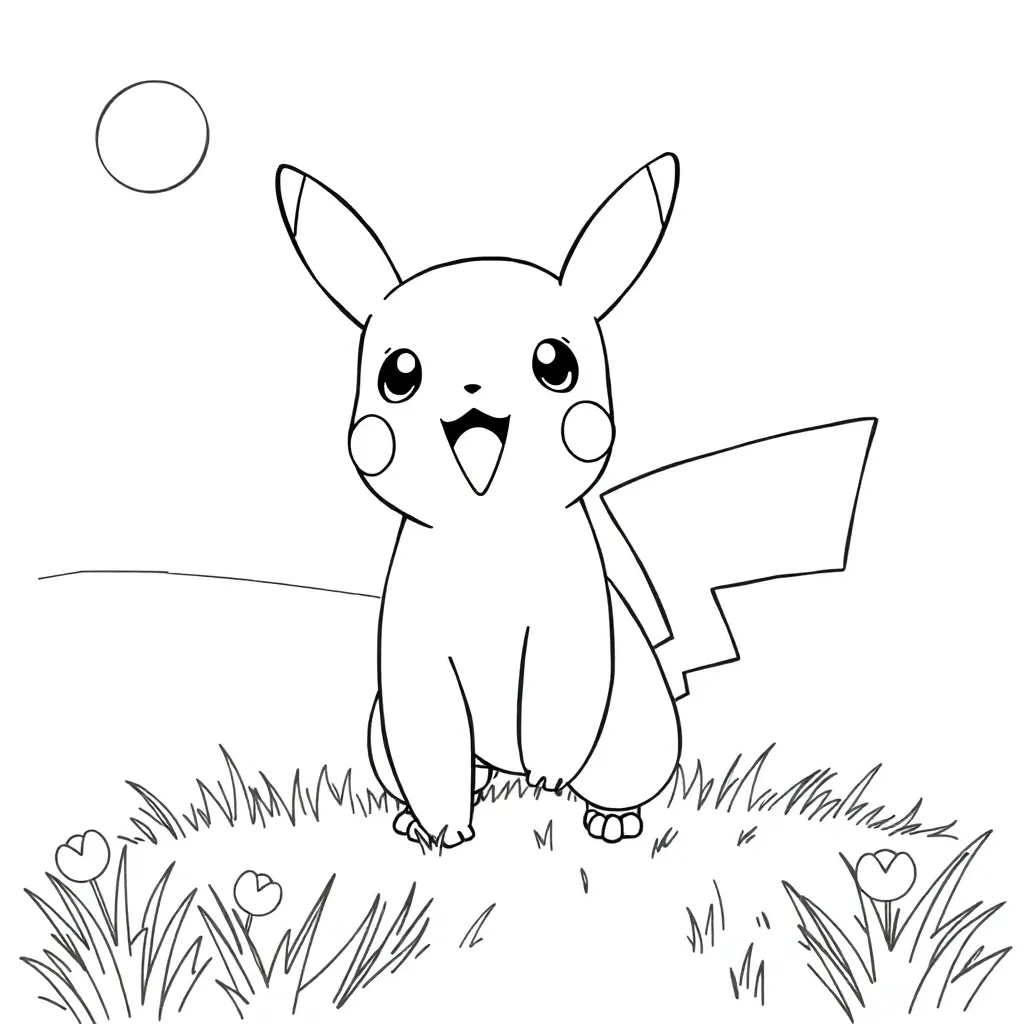 Pokemon coloring page