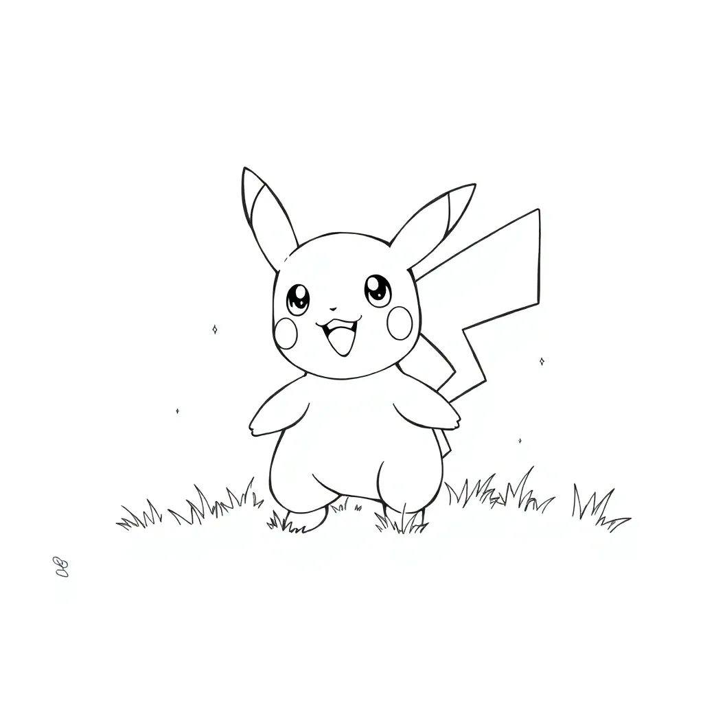Pokemon coloring page