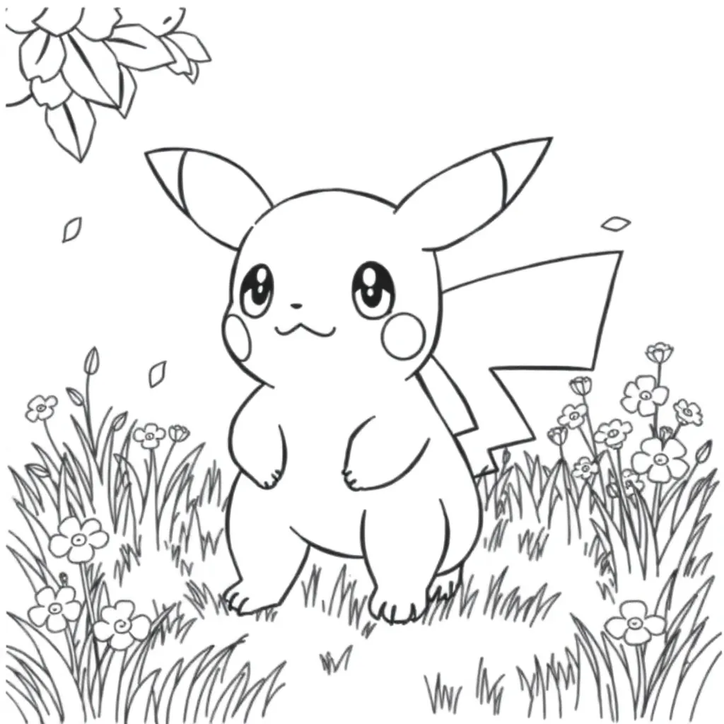 Pokemon coloring page
