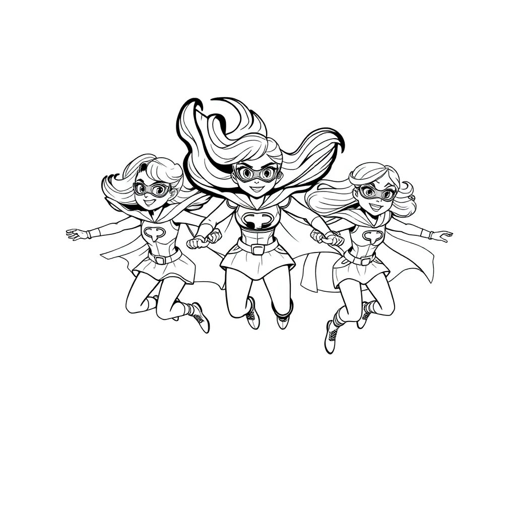 Powerpuff Girls coloring page