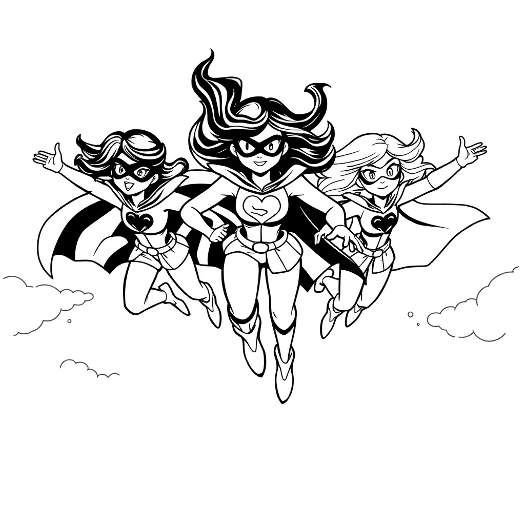 Powerpuff Girls coloring page