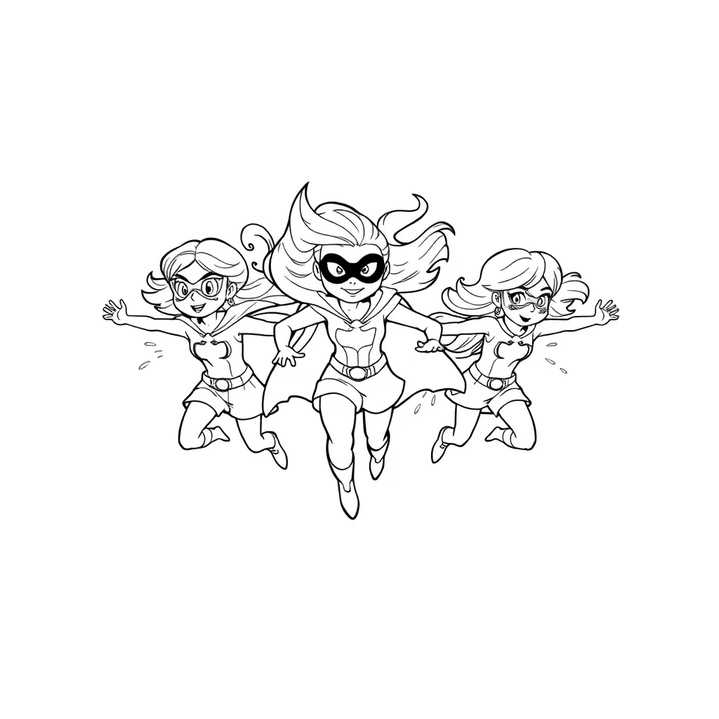 Powerpuff Girls coloring page
