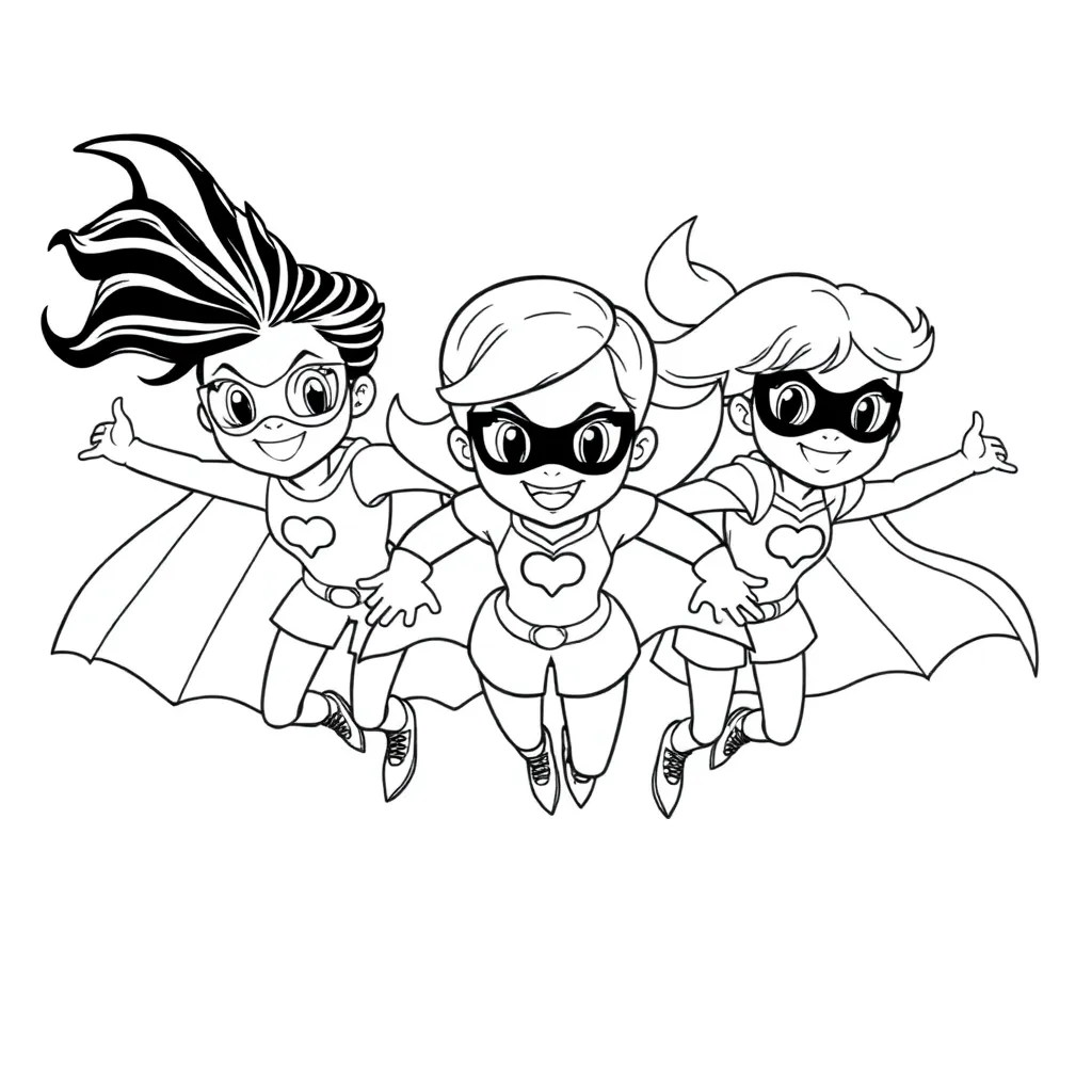 Powerpuff Girls coloring page