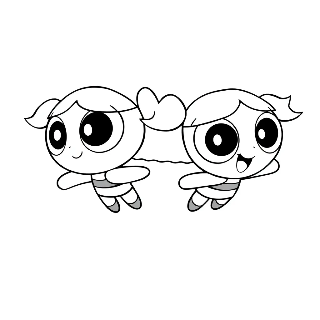 Powerpuff Girls coloring page