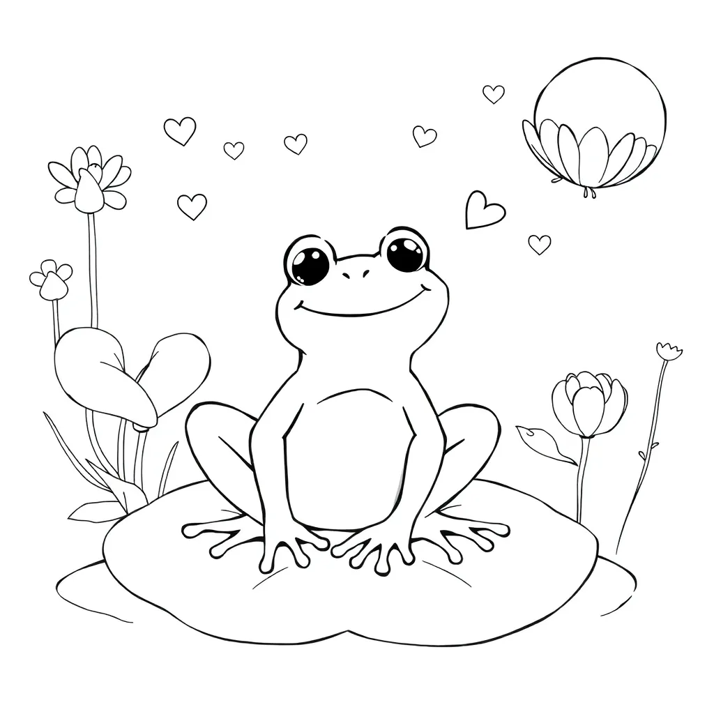 Princess And The Frog coloring page