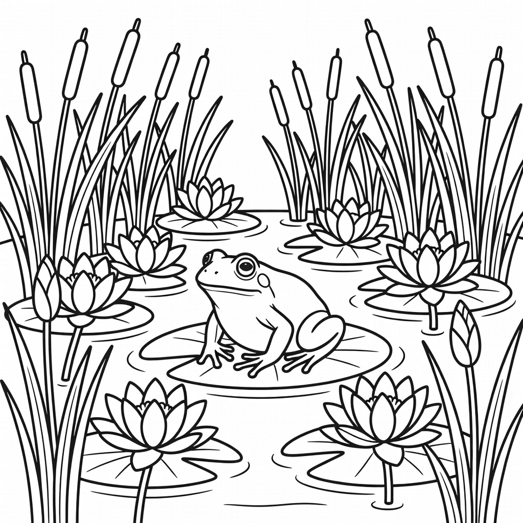 Princess And The Frog coloring page
