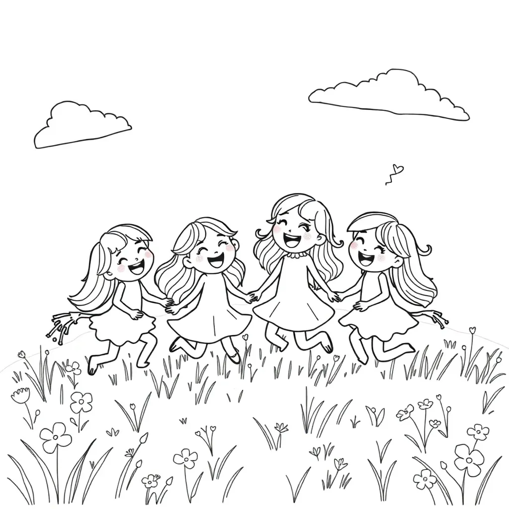 Rainbow Friends coloring page