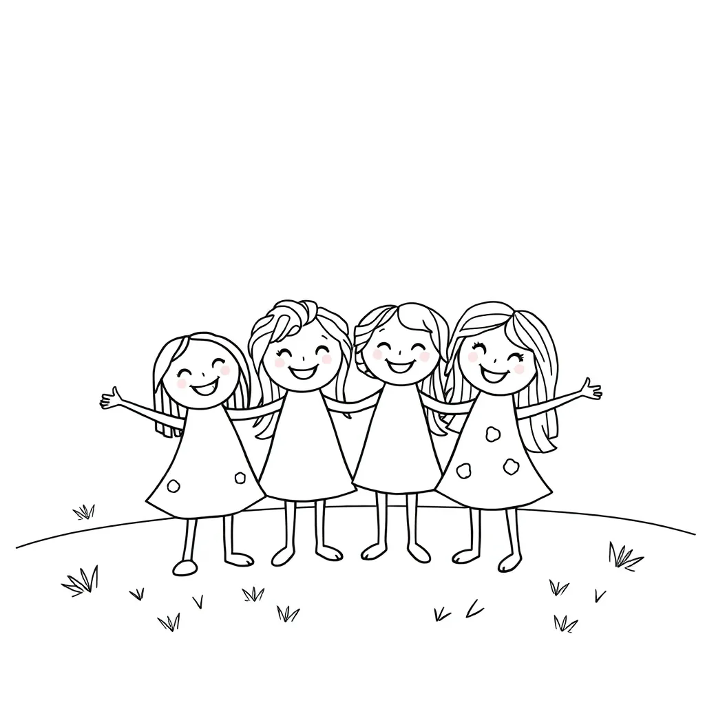 Rainbow Friends coloring page