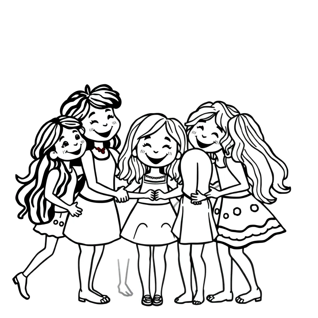 Rainbow Friends coloring page