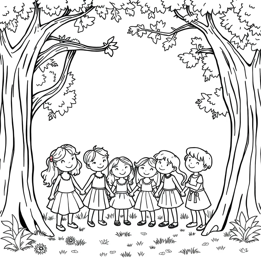 Rainbow Friends coloring page
