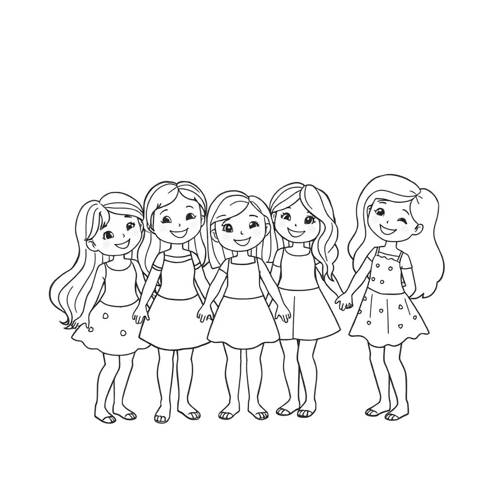 Rainbow Friends coloring page