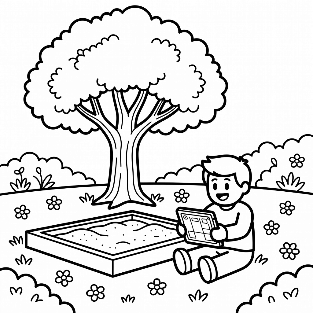 Roblox coloring page