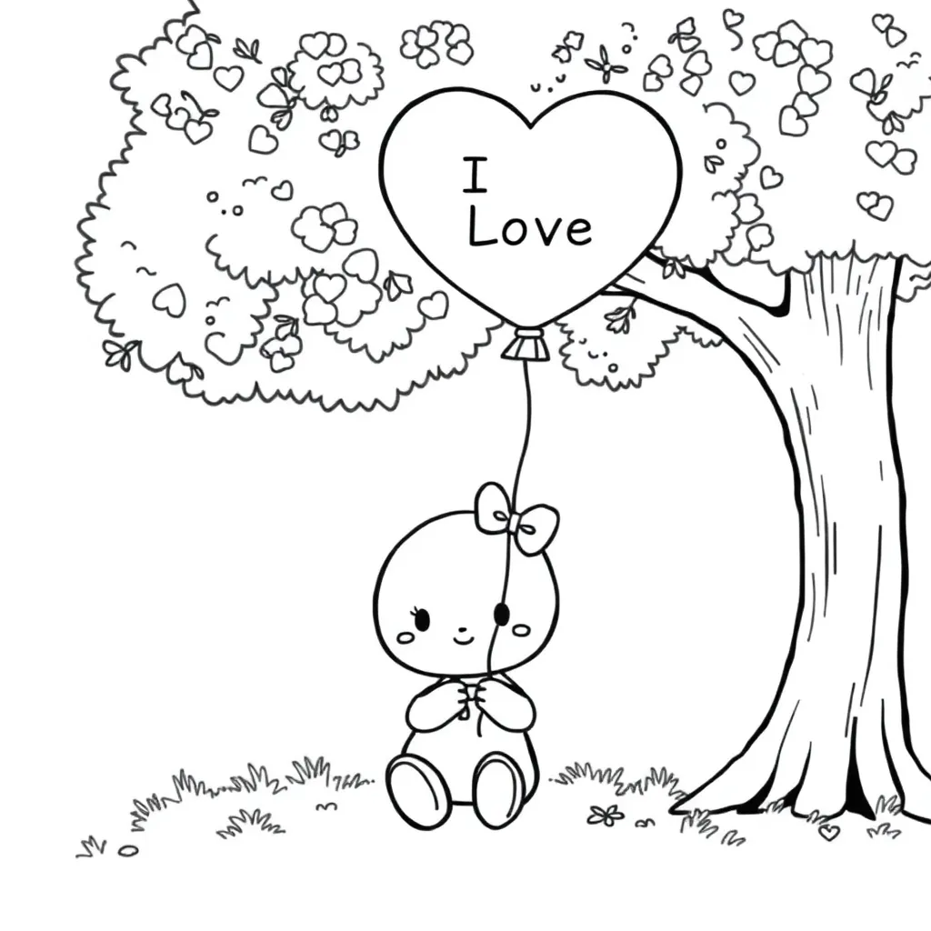 Sanrio coloring page