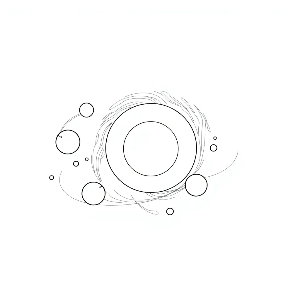 Solar System coloring page