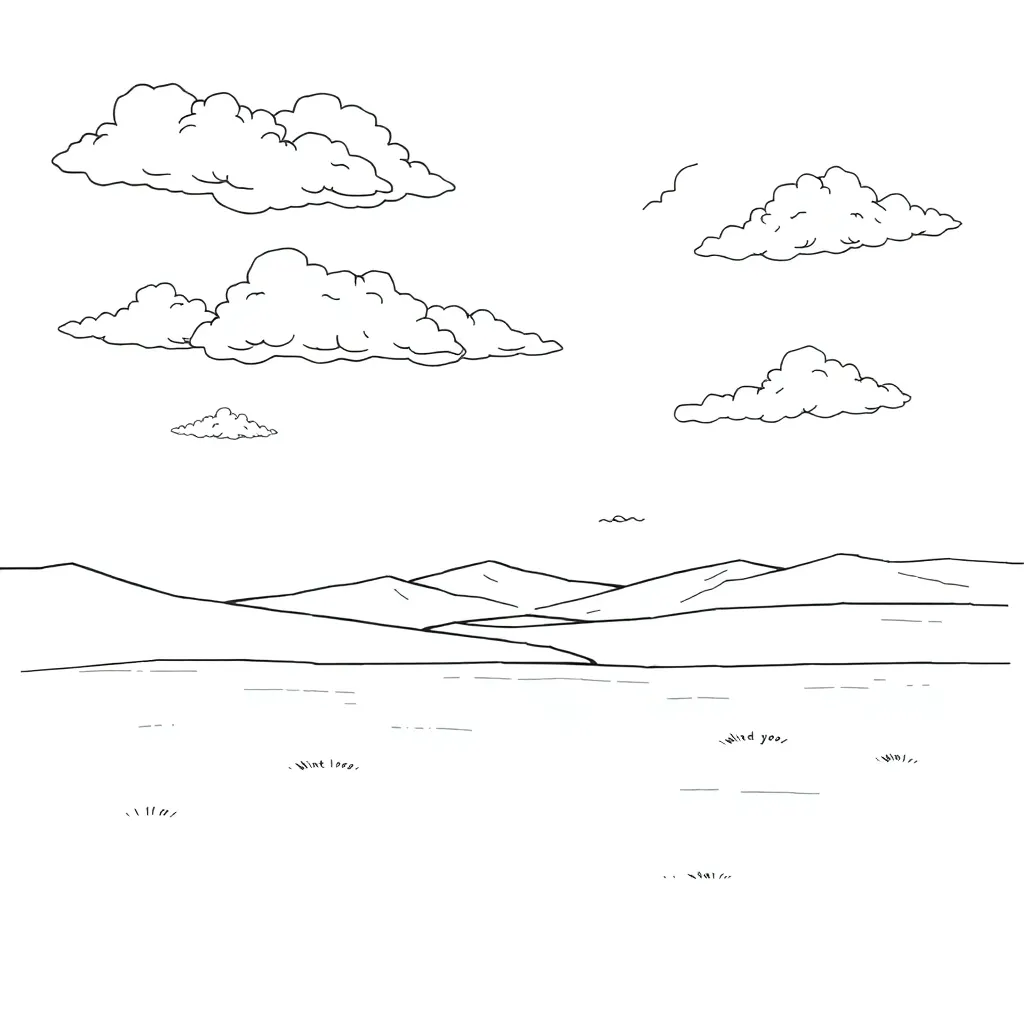 Space coloring page