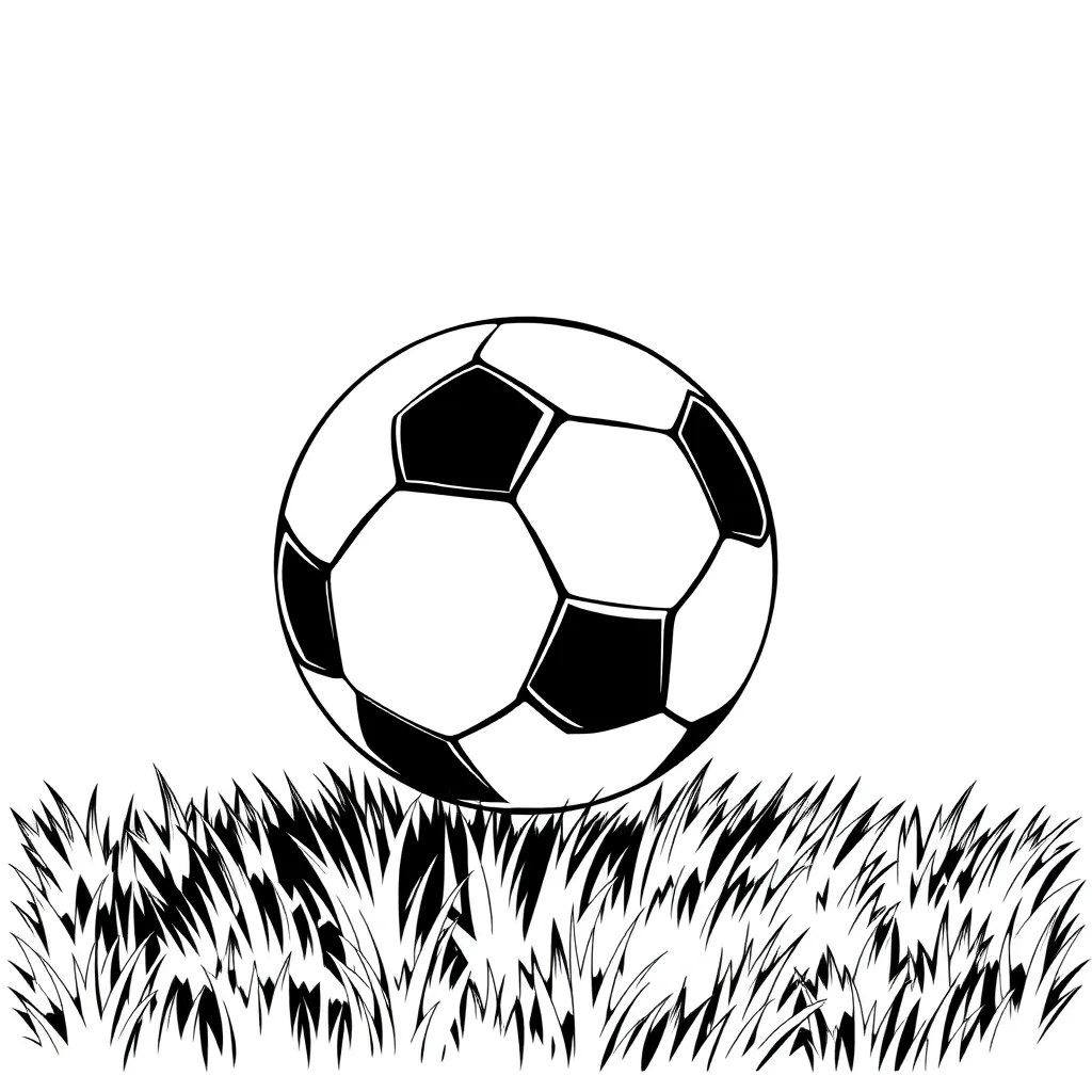Sports coloring page