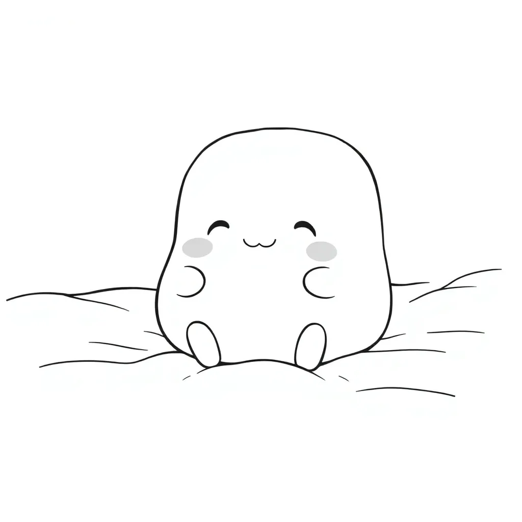 Squishmallow coloring page