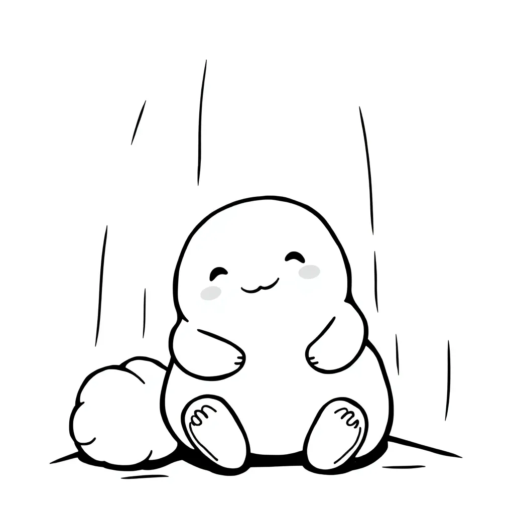 Squishmallow coloring page