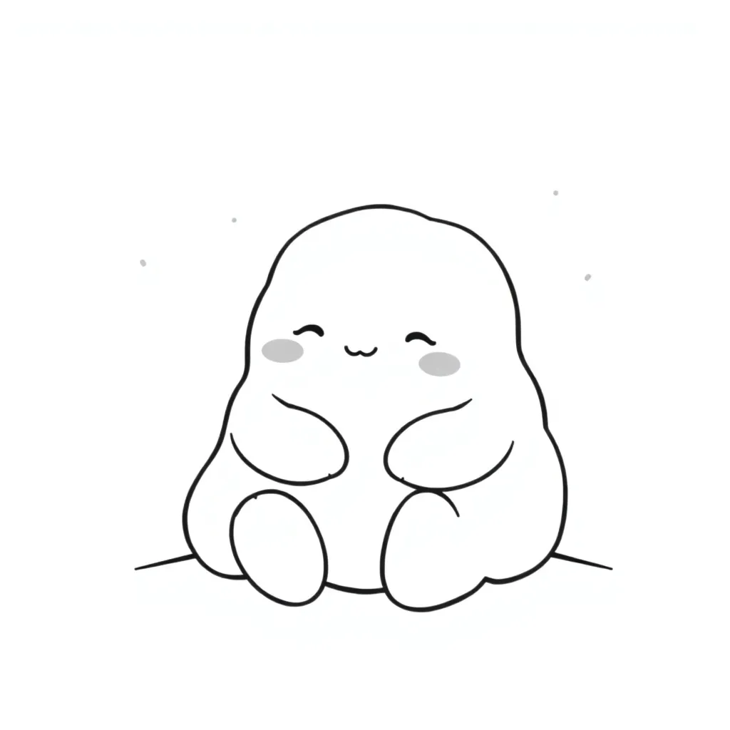 Squishmallow coloring page