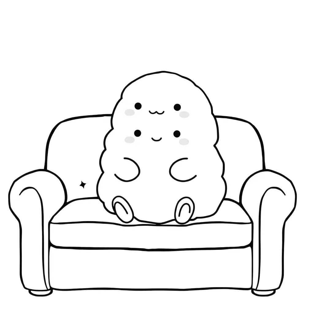 Squishmallow coloring page