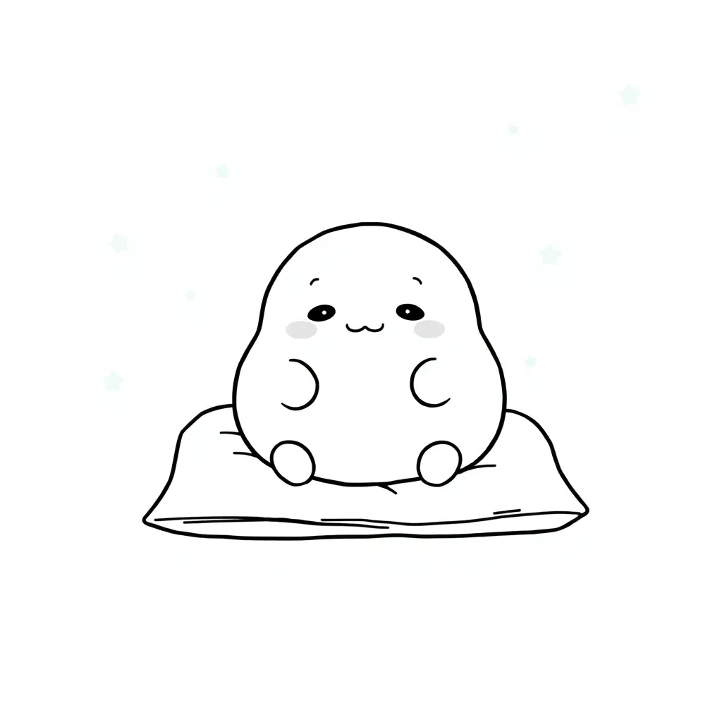 Squishmallow coloring page