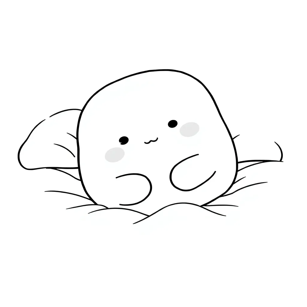 Squishmallow coloring page