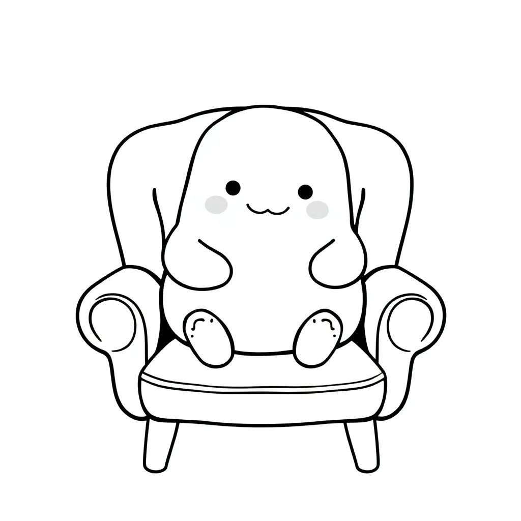 Squishmallow coloring page