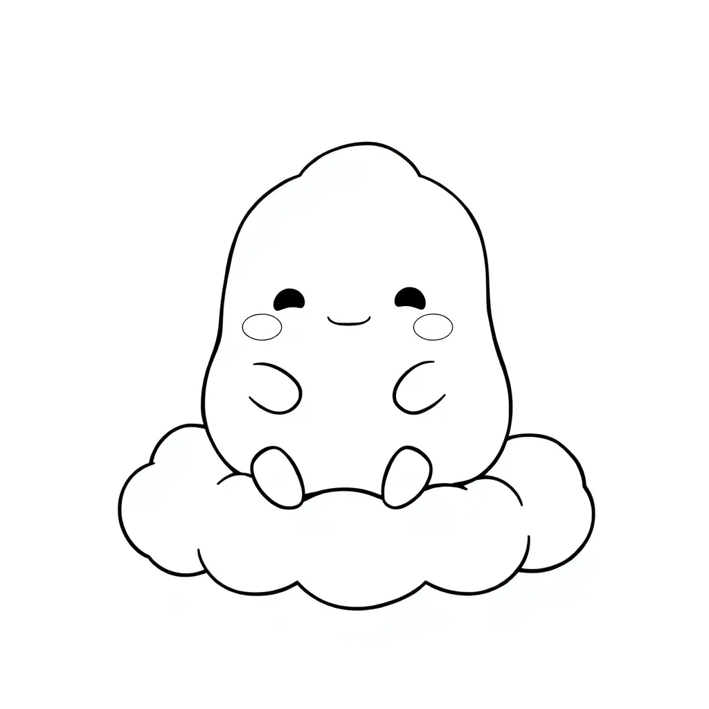 Squishmallow coloring page