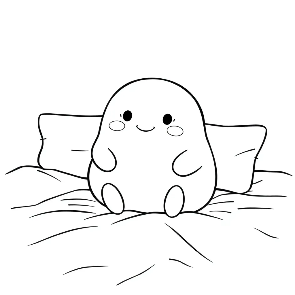 Squishmallow coloring page