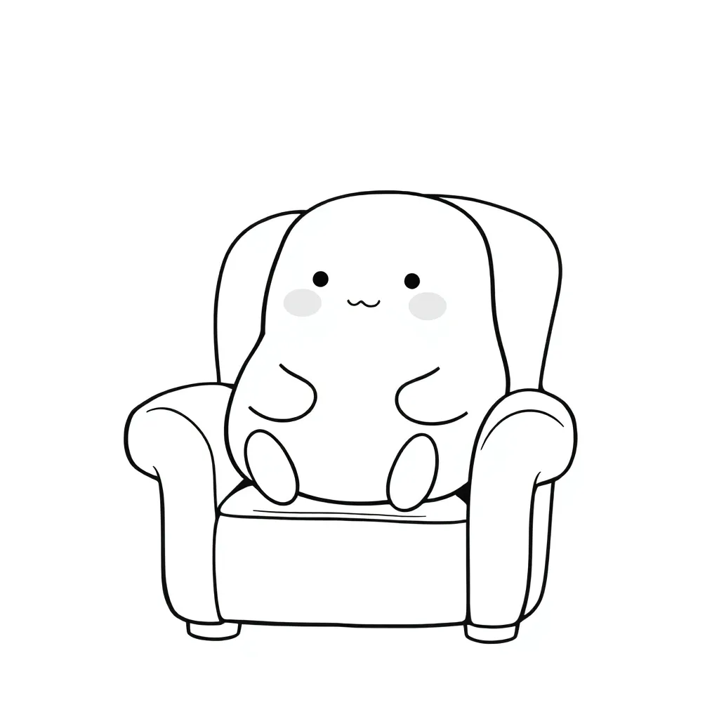 Squishmallow coloring page