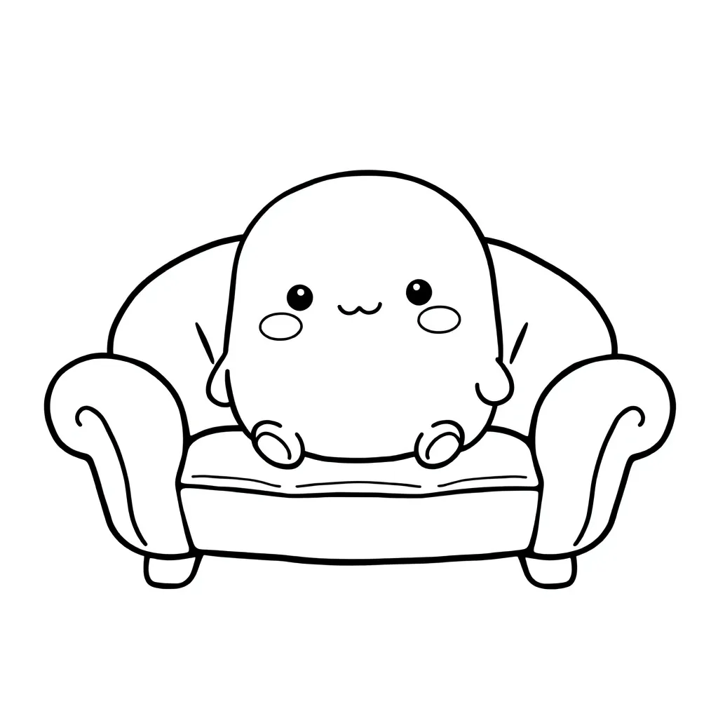 Squishmallow coloring page