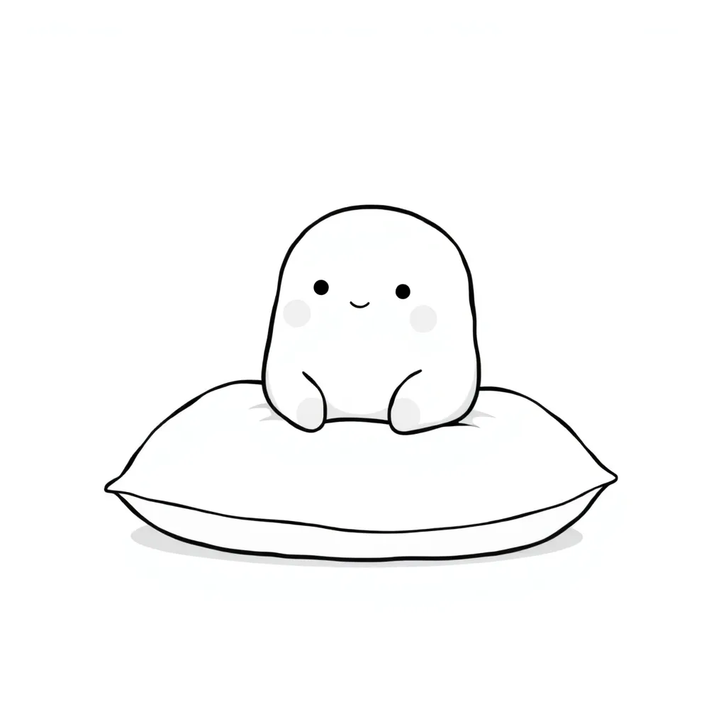Squishmallow coloring page