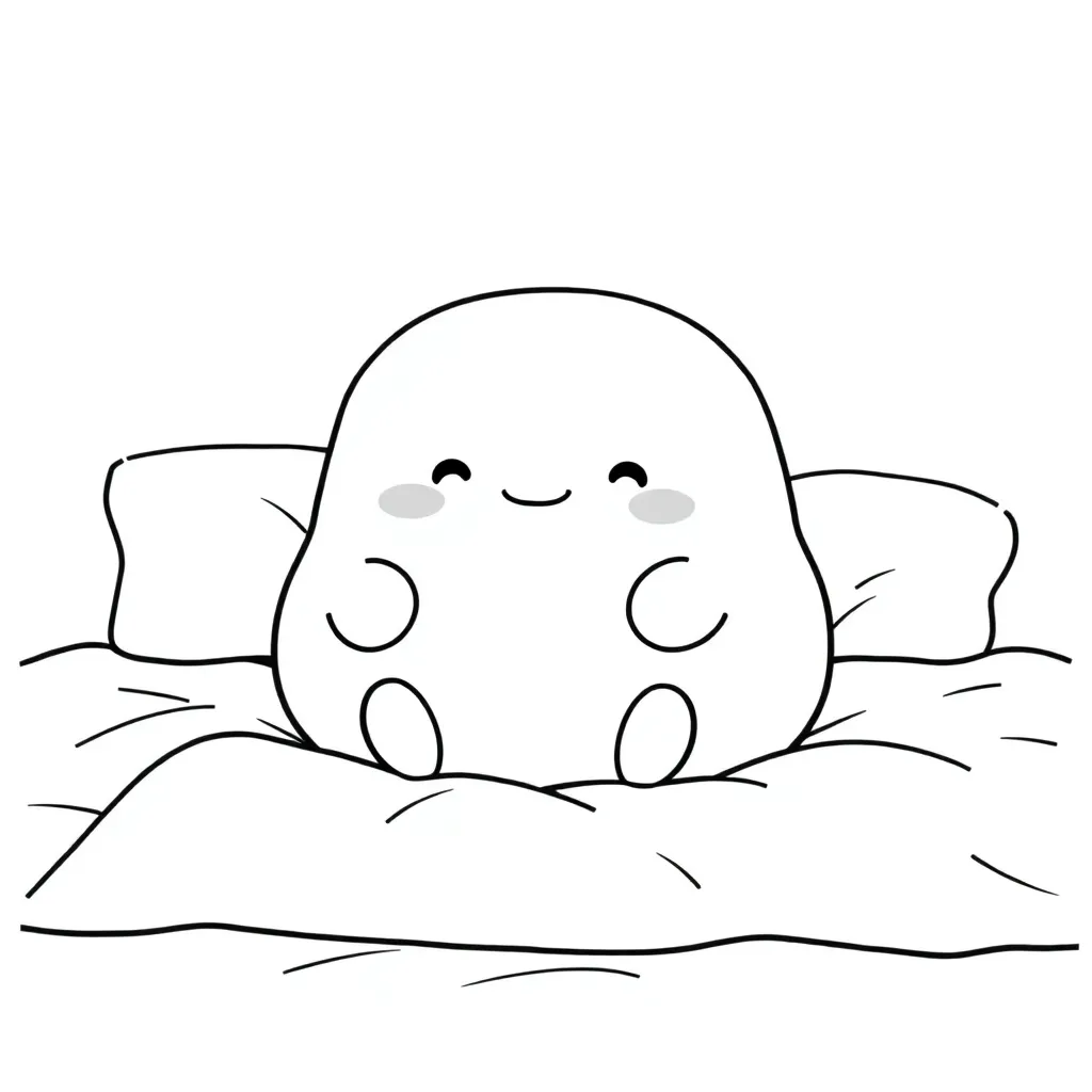 Squishmallow coloring page