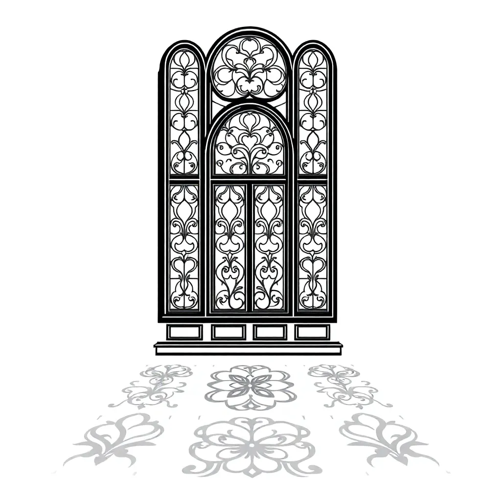 Stained Glass coloring page