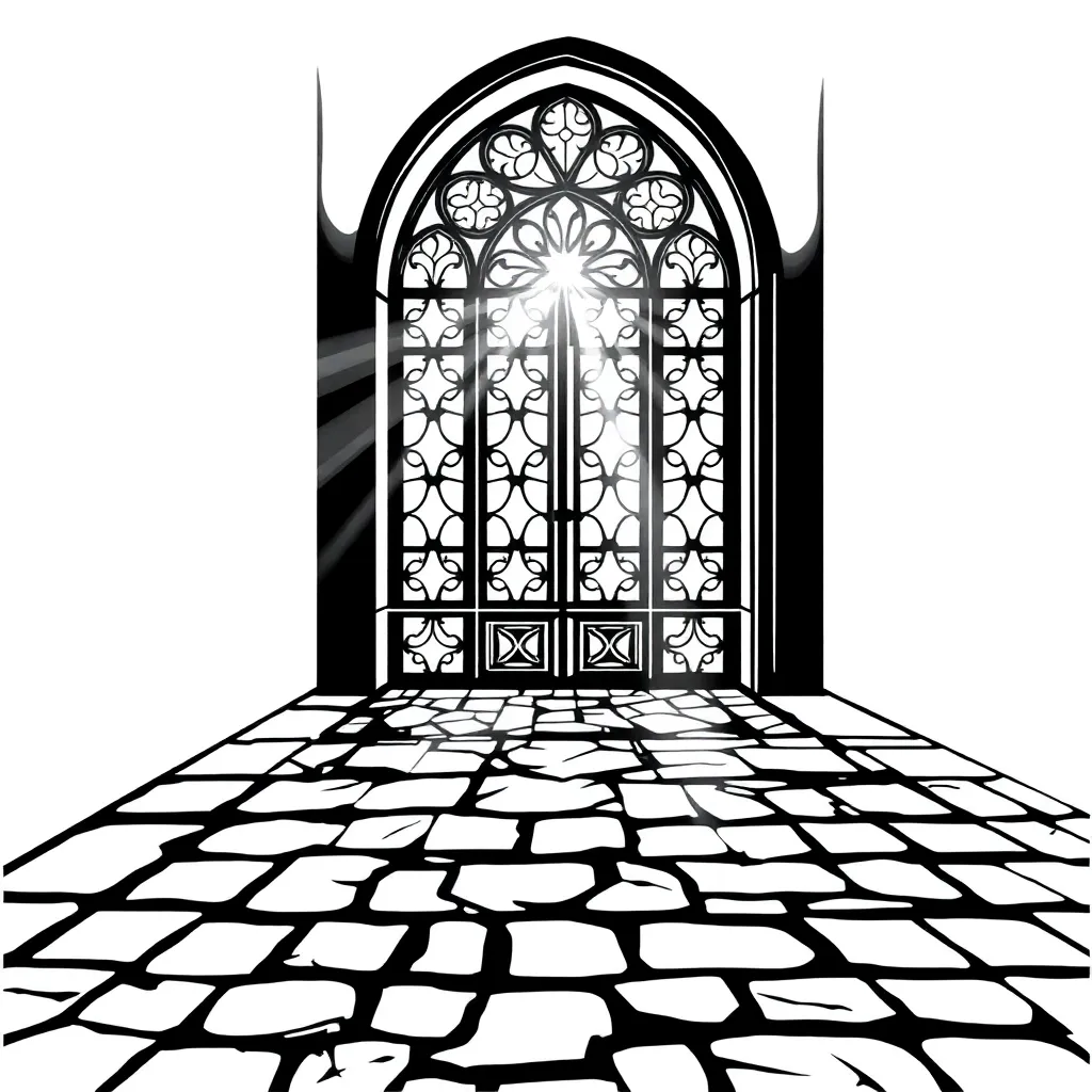 Stained Glass coloring page